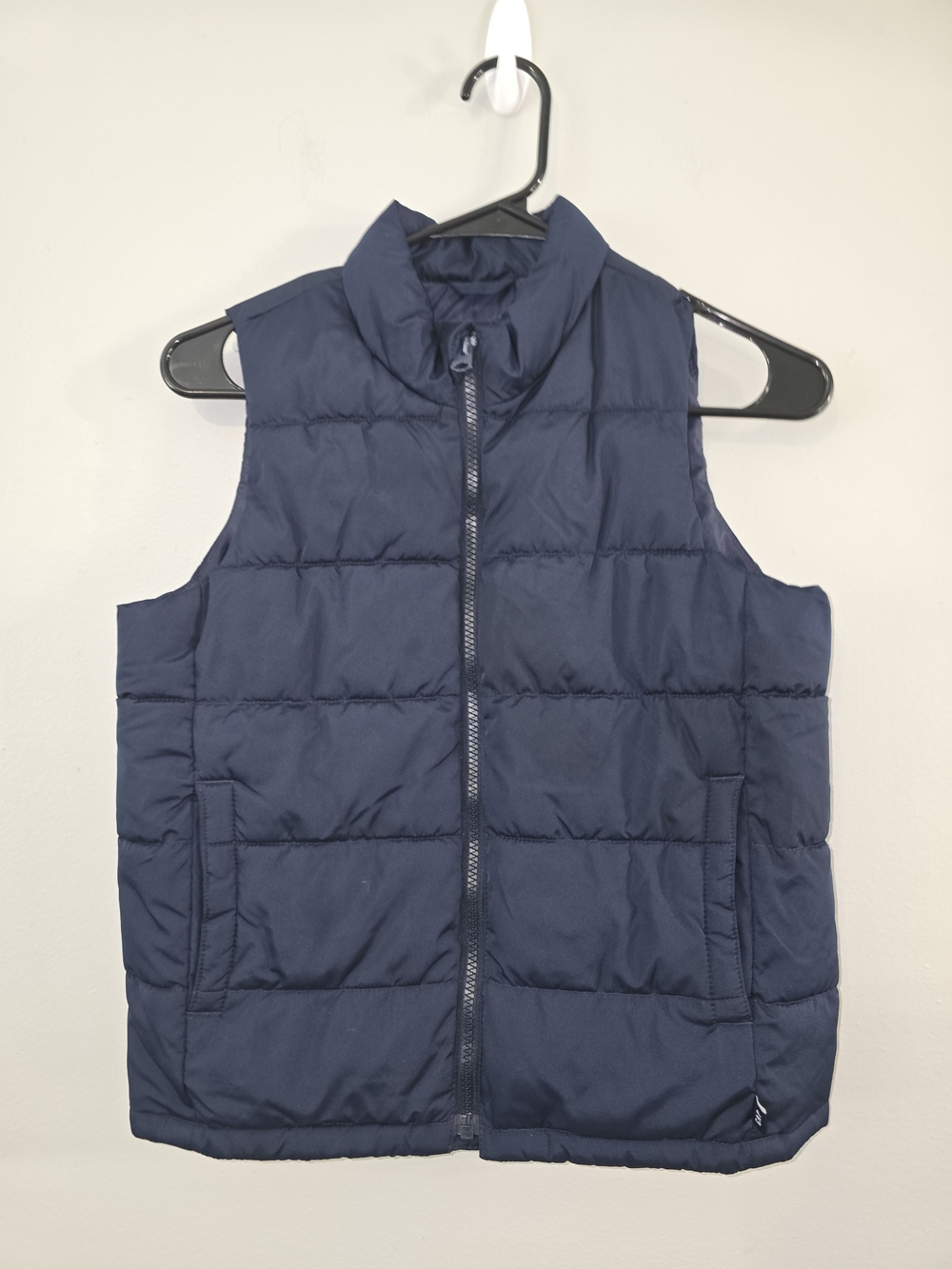 GAP Navy Quilted Puffer Vest